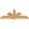 Ekena Millwork Redmond Smooth Timber Gable Bracket, Western Red Cedar, 60"W x 25"H x 3 1/2"D x 5 1/2"F, 10/12 Pitch GBW060X25X0406RED00SWR - alternate 4